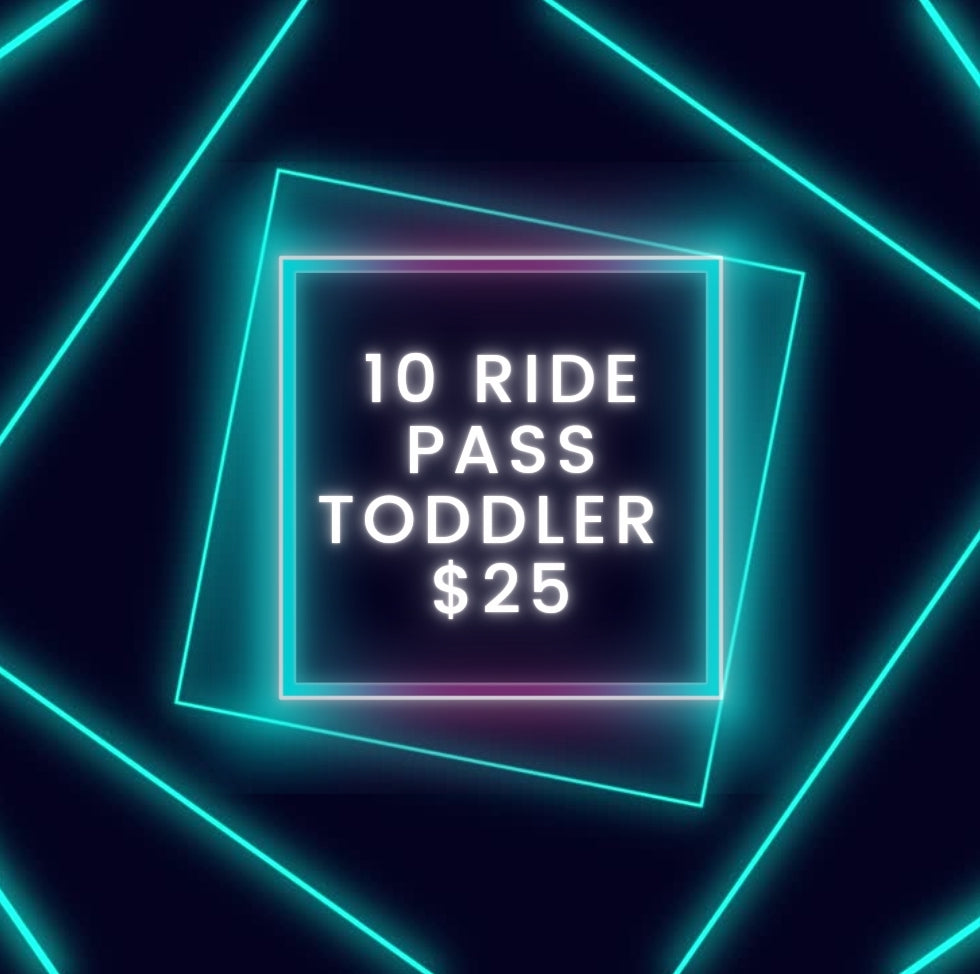 10 Ride Pass - Young Child